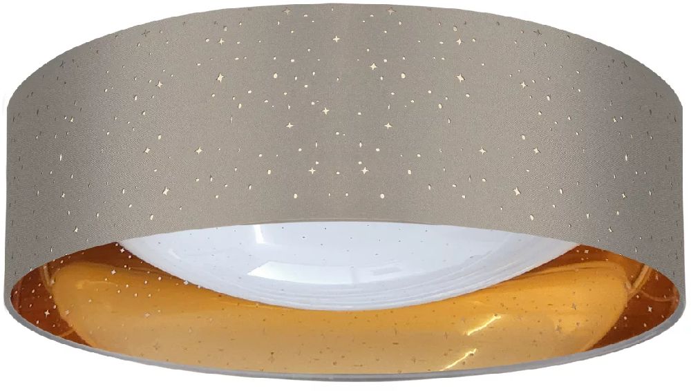 Goldlux Tuluza Decke 1x24 W grau 323231