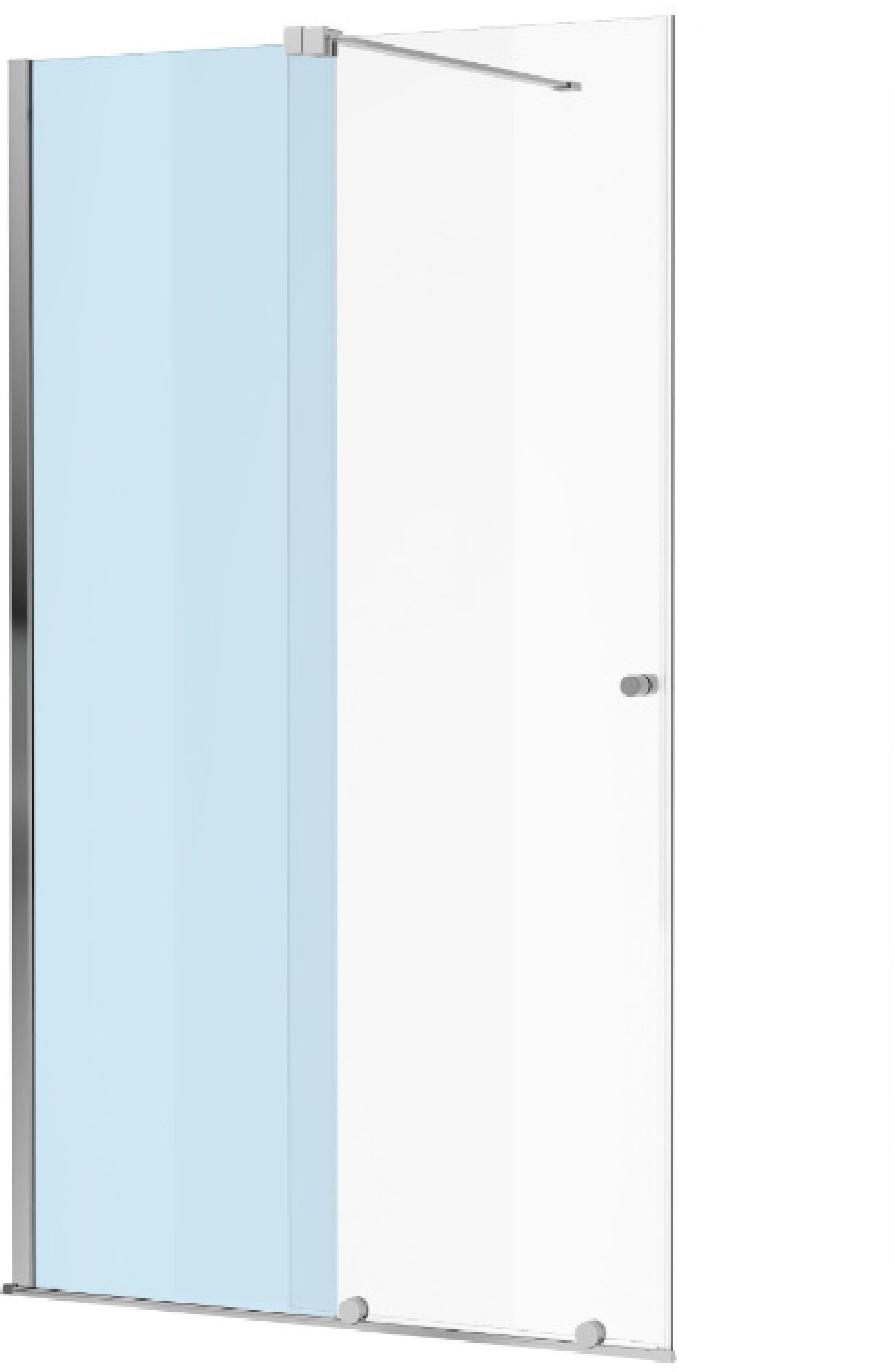 Excellent Ortigo Duschtüren 120 cm Schiebe- /durchsichtiges Glas KAEX.5007.01.1200.LP2/2