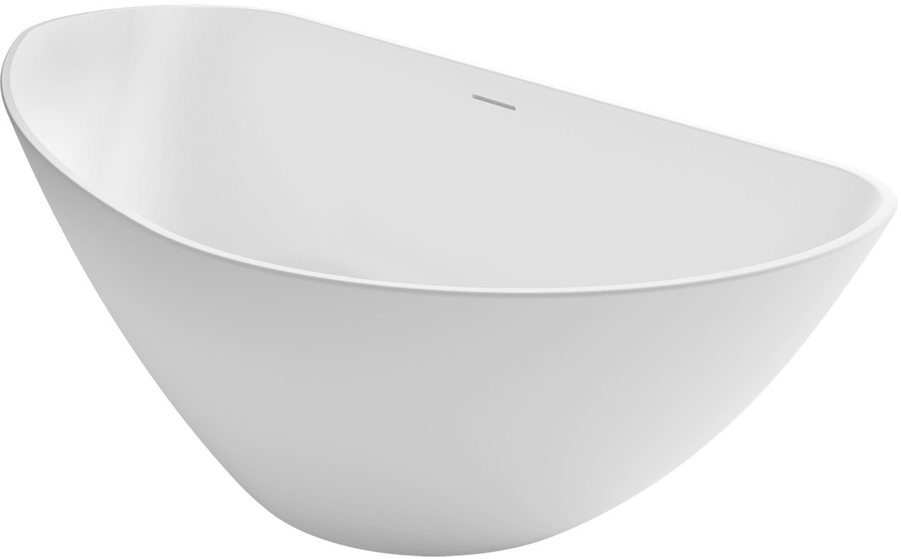 Riho Granda Freistehende Badewanne 170x80 cm oval weiß B120001105