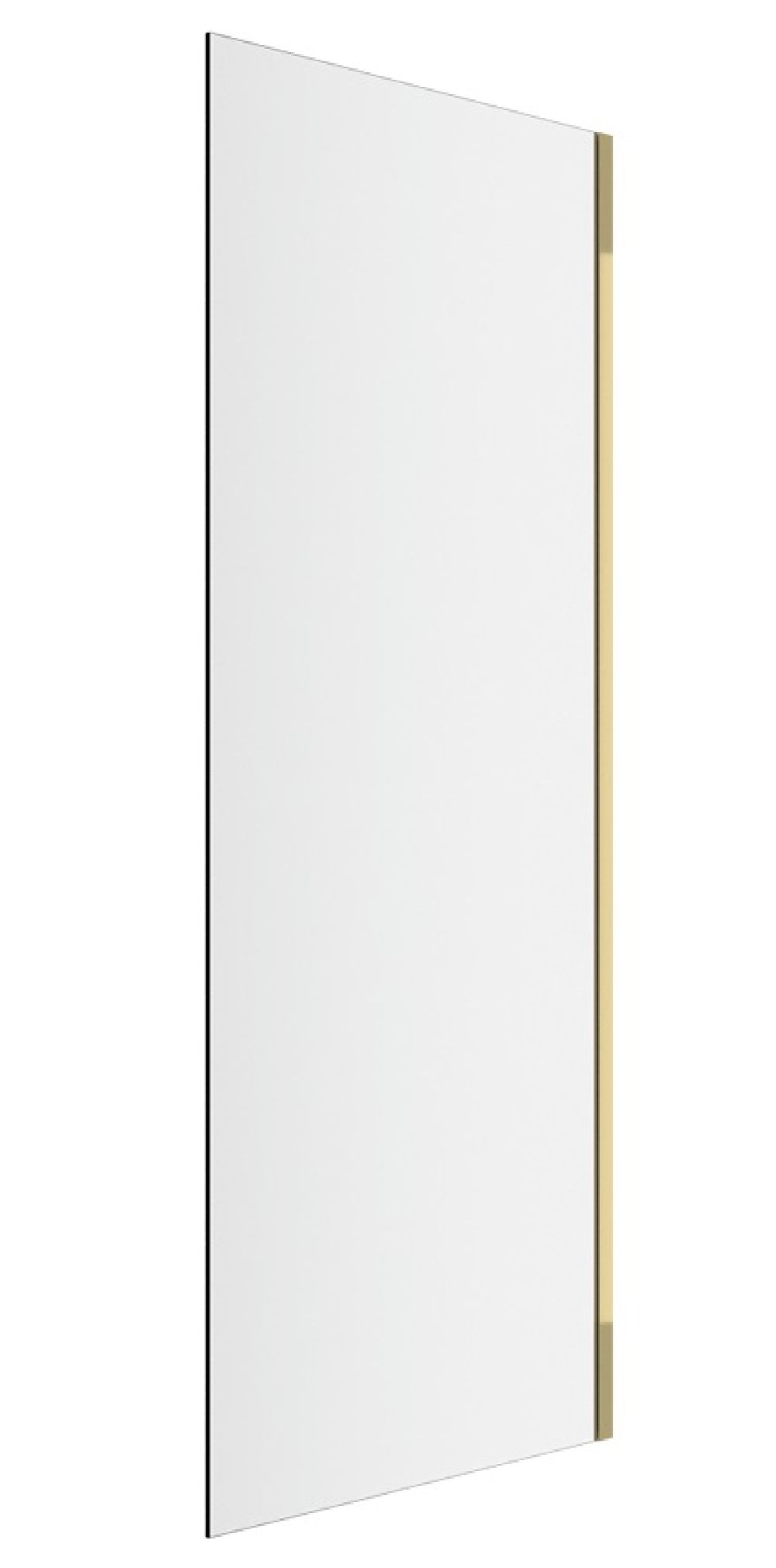 Excellent Rols Duschwand mit Türen 80 cm gold Glanz/durchsichtiges Glas KAEX.2606.800.LP.GL