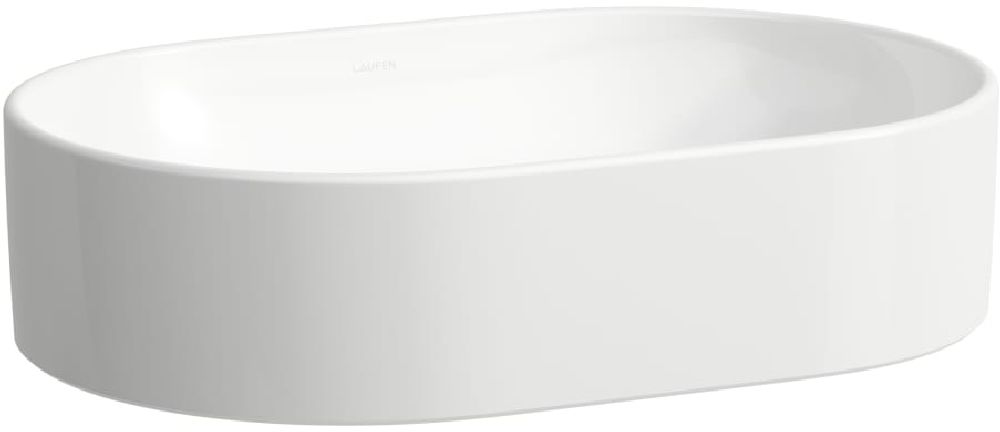 Laufen Savoy Waschbecken 55x38 cm oval Aufsatzwaschbecken weiß H8129440001091
