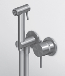 Zucchetti Helm Bidetarmatur mit Duschset Unterputz || ZHE417.XP21