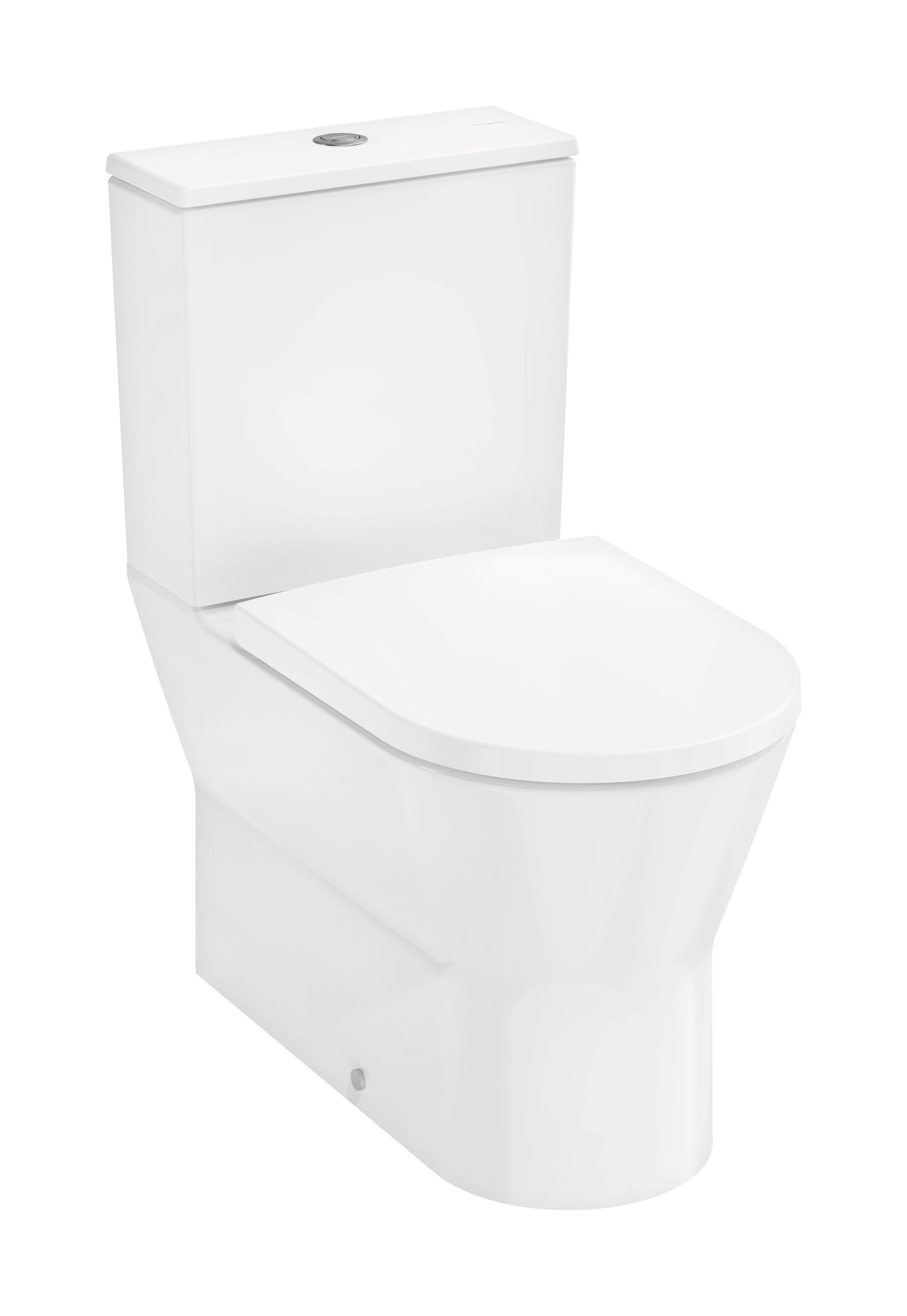Hansgrohe EluPura Original S WC-Kompakt mit WC-Sitz weiß 60205450