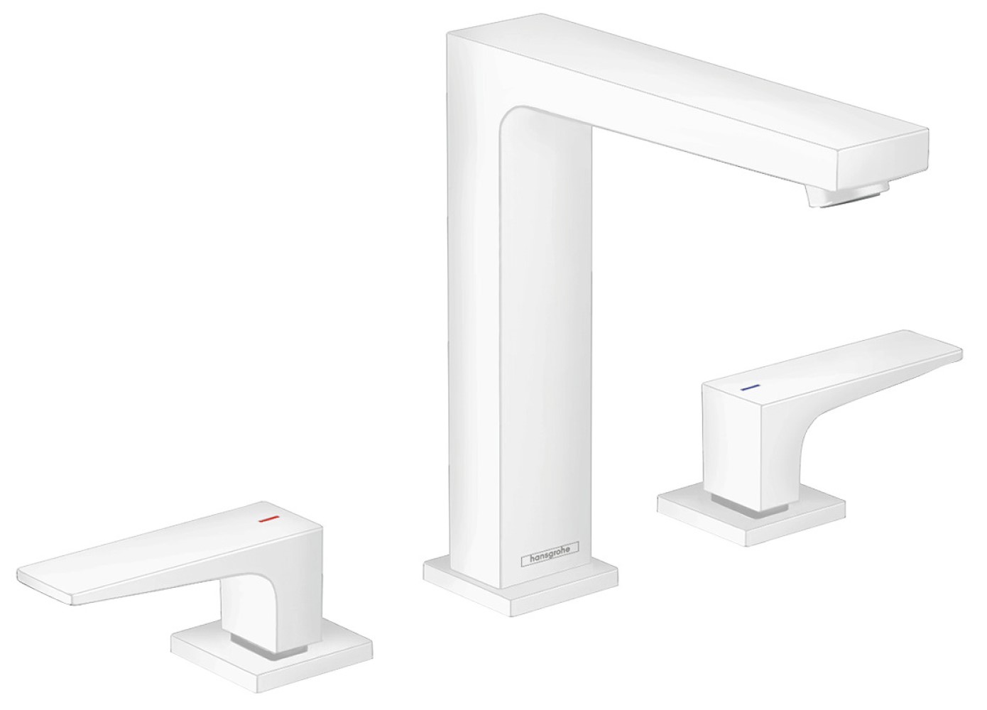 Hansgrohe Metropol Waschtischarmatur Stehend weiß 32515700