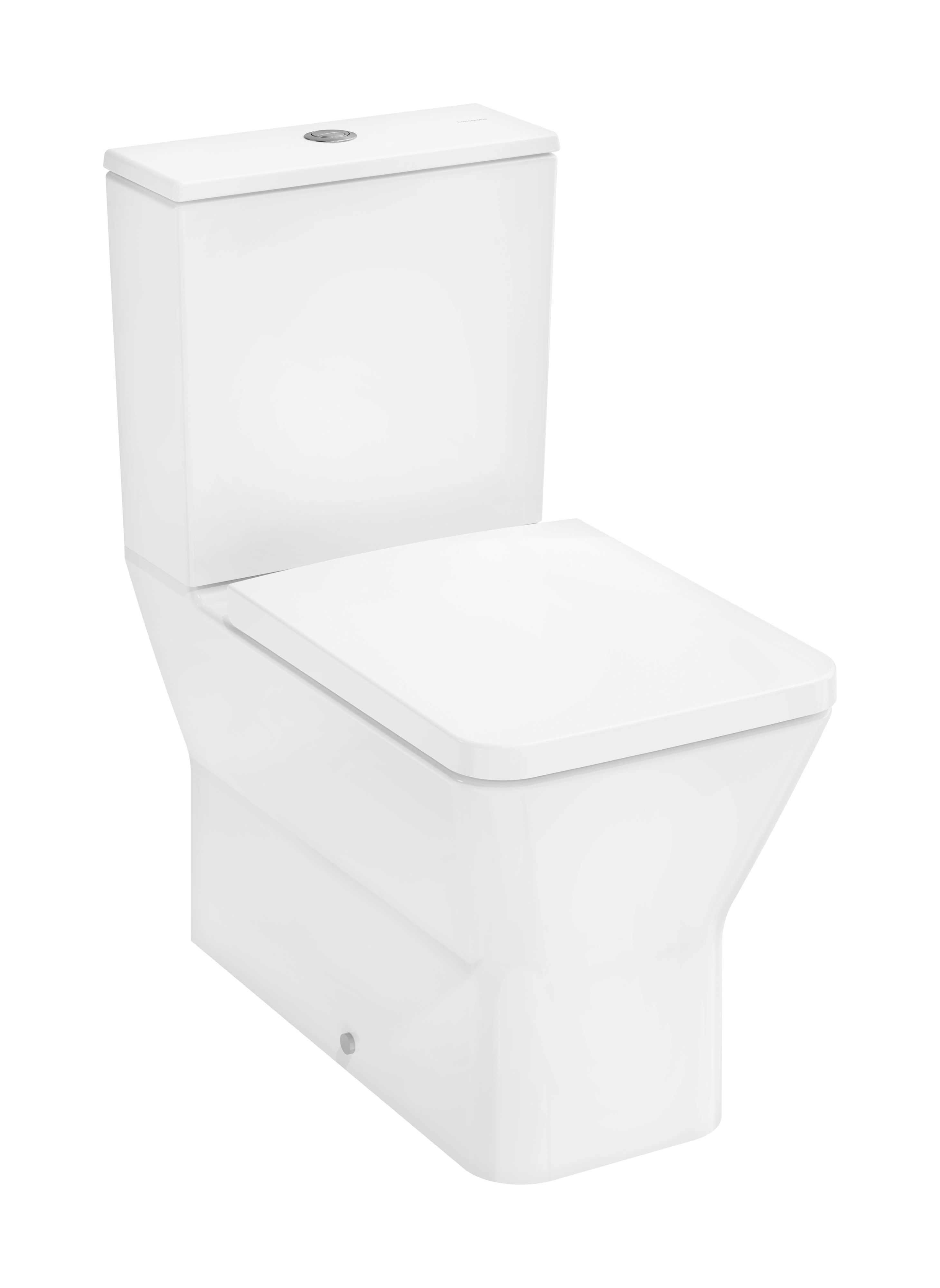 Hansgrohe EluPura Original Q WC-Kompakt mit WC-Sitz weiß 60206450