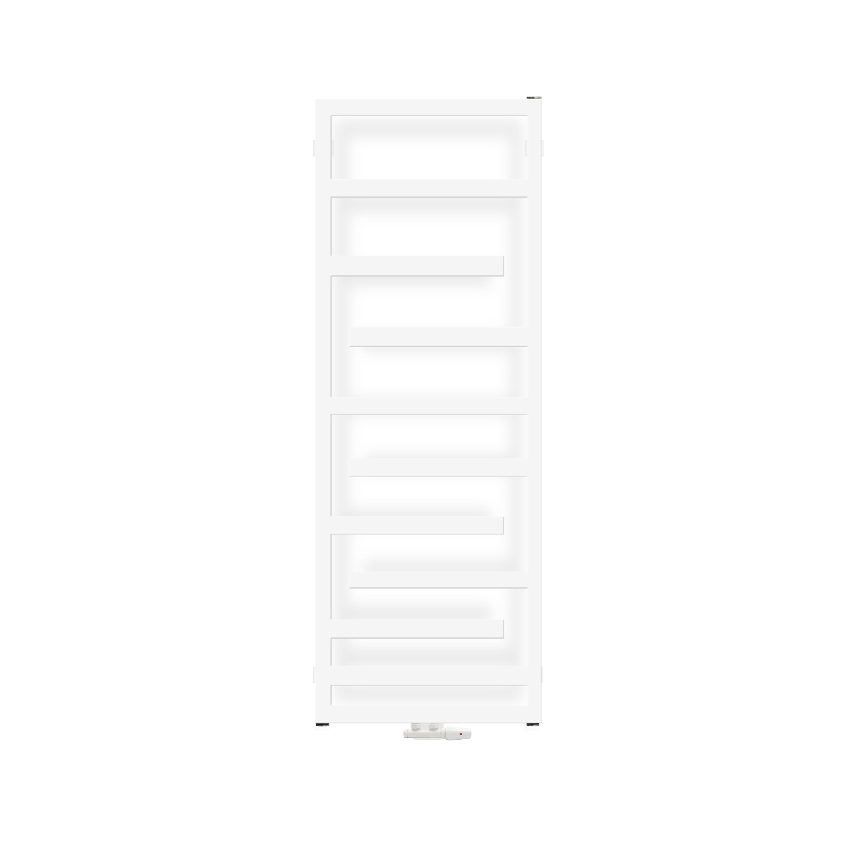 Oltens Flamma Badezimmerheizkörper dekorativ 139x50 cm weiß 55016000