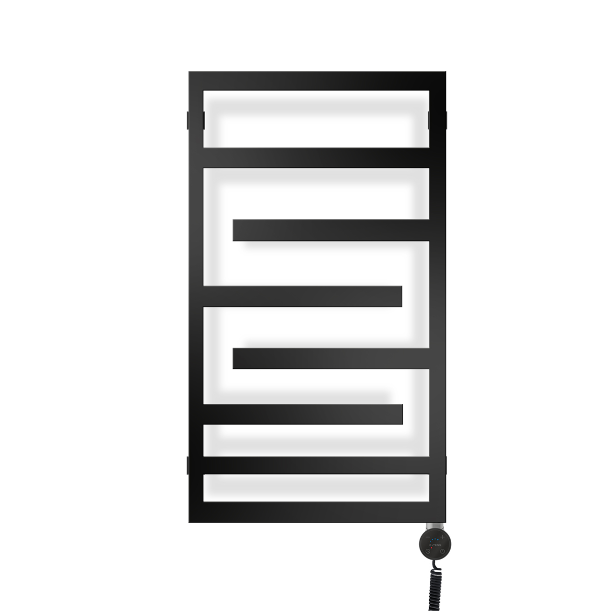 Oltens Flamma (e) Elektrischer Heizkörper 88x50 cm schwarz 55113300
