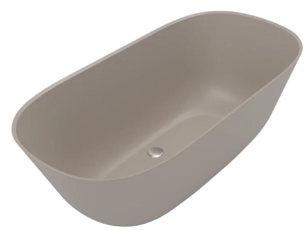 Villeroy & Boch Theano Freistehende Badewanne 155x75 cm oval UBQ155ANH7F200V-AL