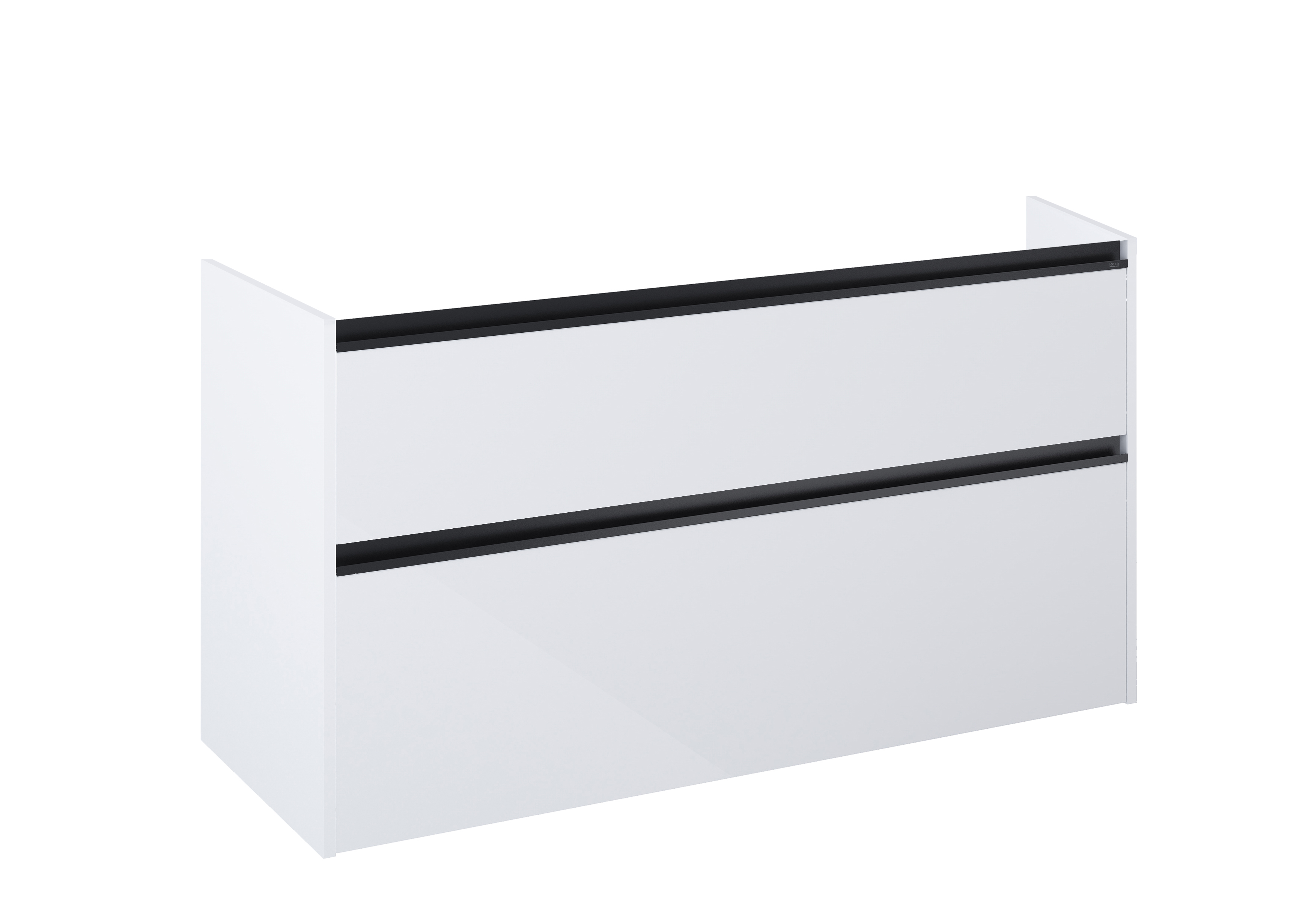 Roca Gap Pro Kabinett 63.5x45.1x118.4 cm Unterschrank hängend weiß A857906806