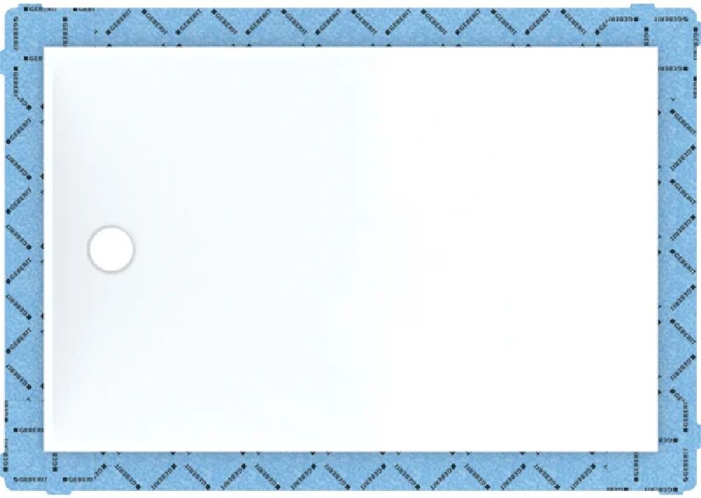 Geberit Setaplano Panel für Duschen ohne Duschen 120x80 cm weiß 154.264.11.1