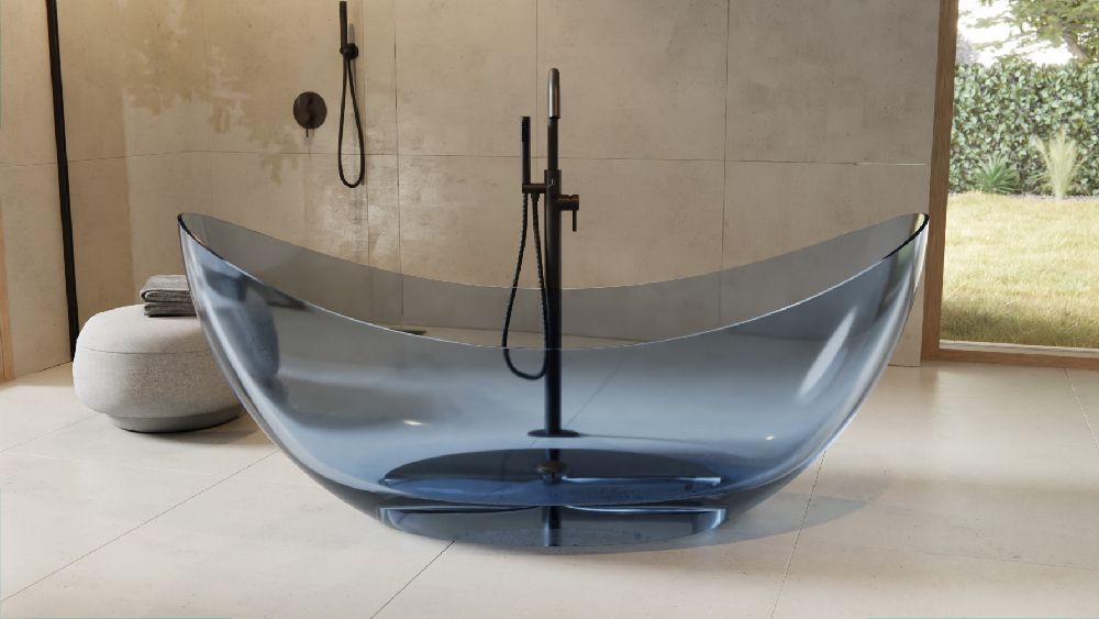 Besco Axya Freistehende Badewanne 180x80 cm oval #WAA-180-BWC