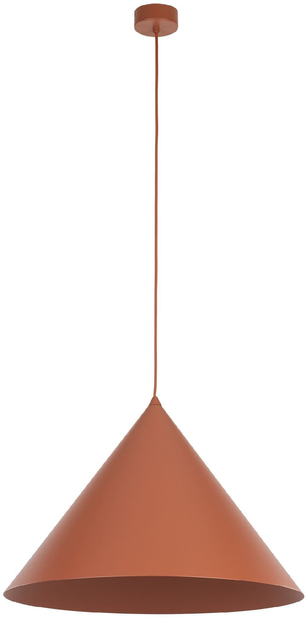 TK Lighting Cono Pendelleuchte 1x15 W braun 10089