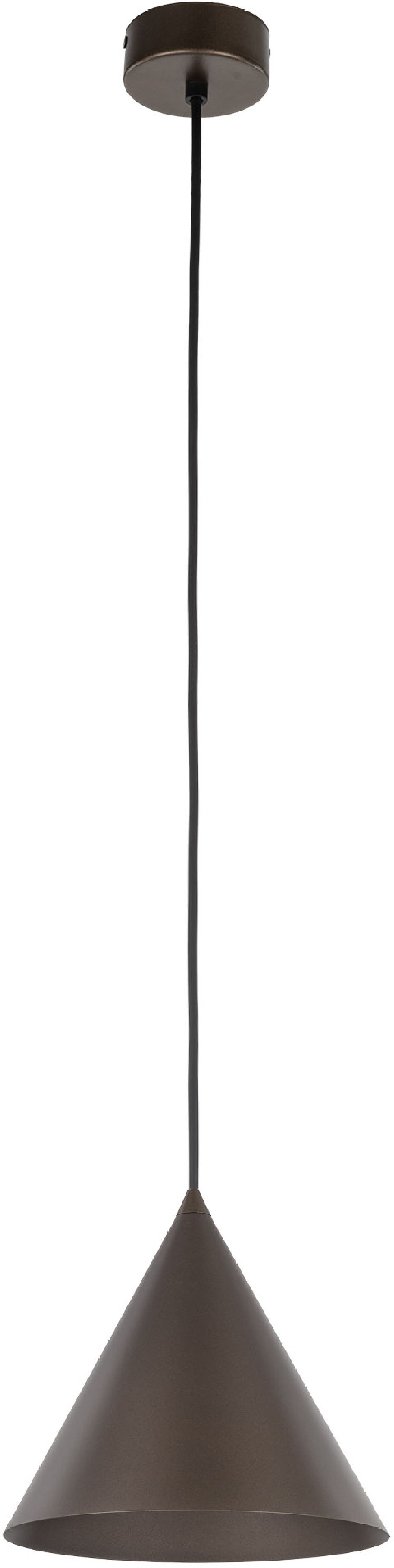 TK Lighting Cono Pendelleuchte 1x15 W braun 10073