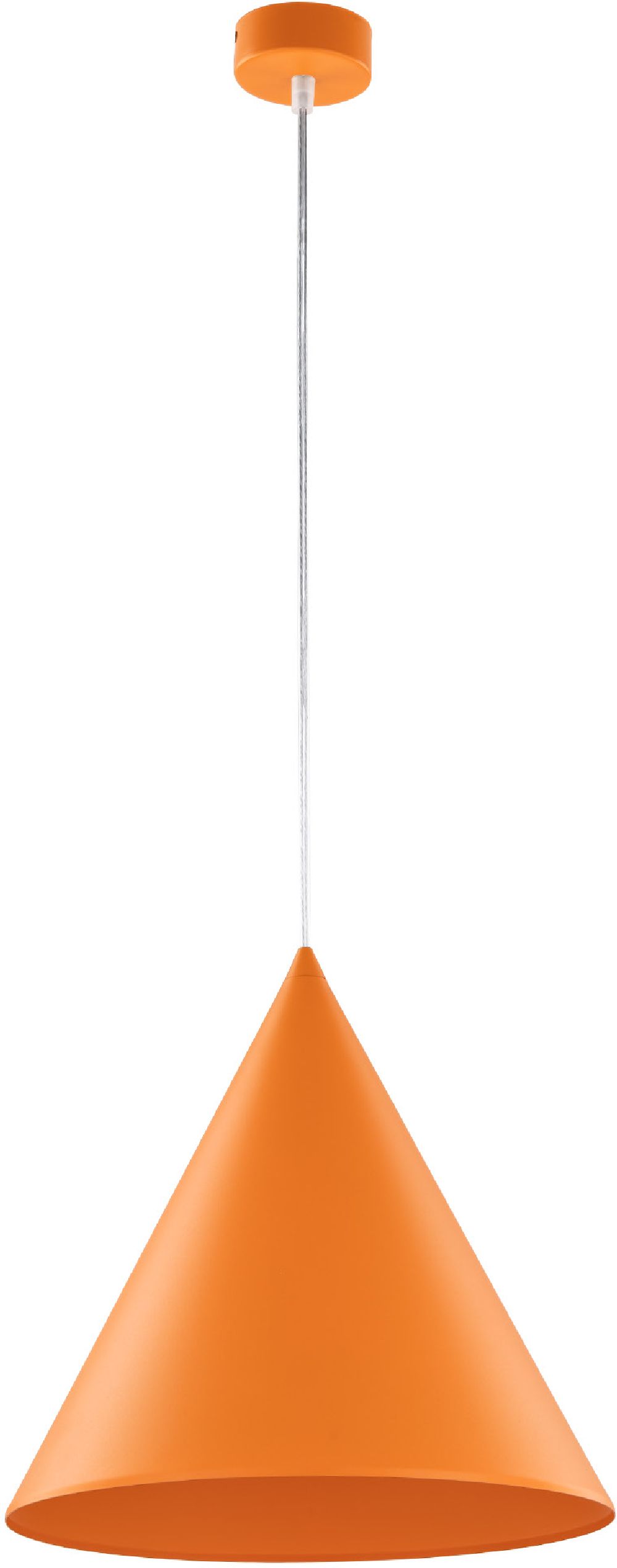 TK Lighting Cono Pendelleuchte 1x15 W orange 10064
