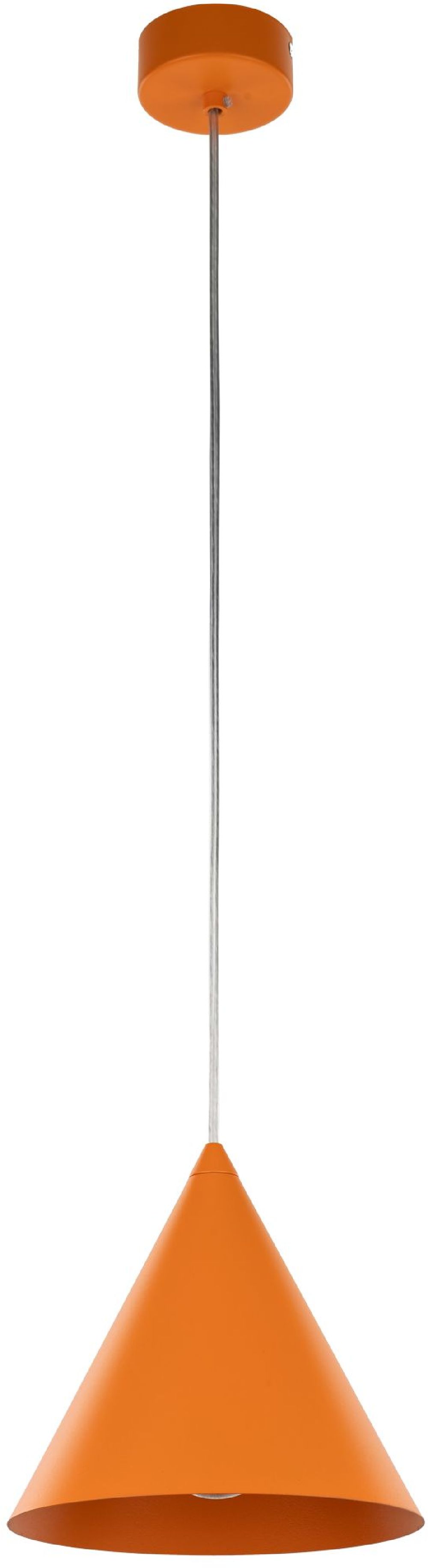 TK Lighting Cono Pendelleuchte 1x15 W orange 10075