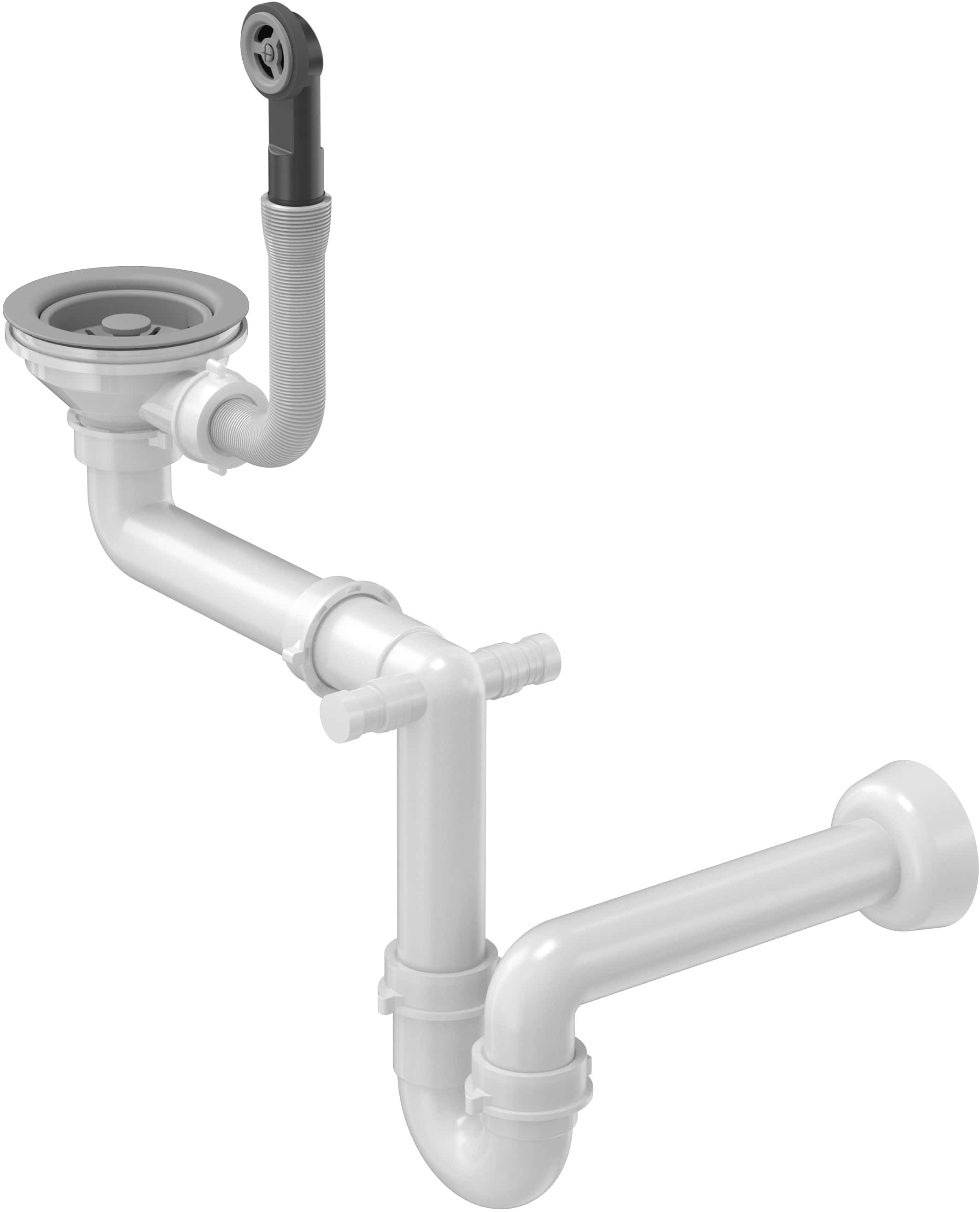 Quadron Save Space Power Color Siphon für Waschbecken M1SS1