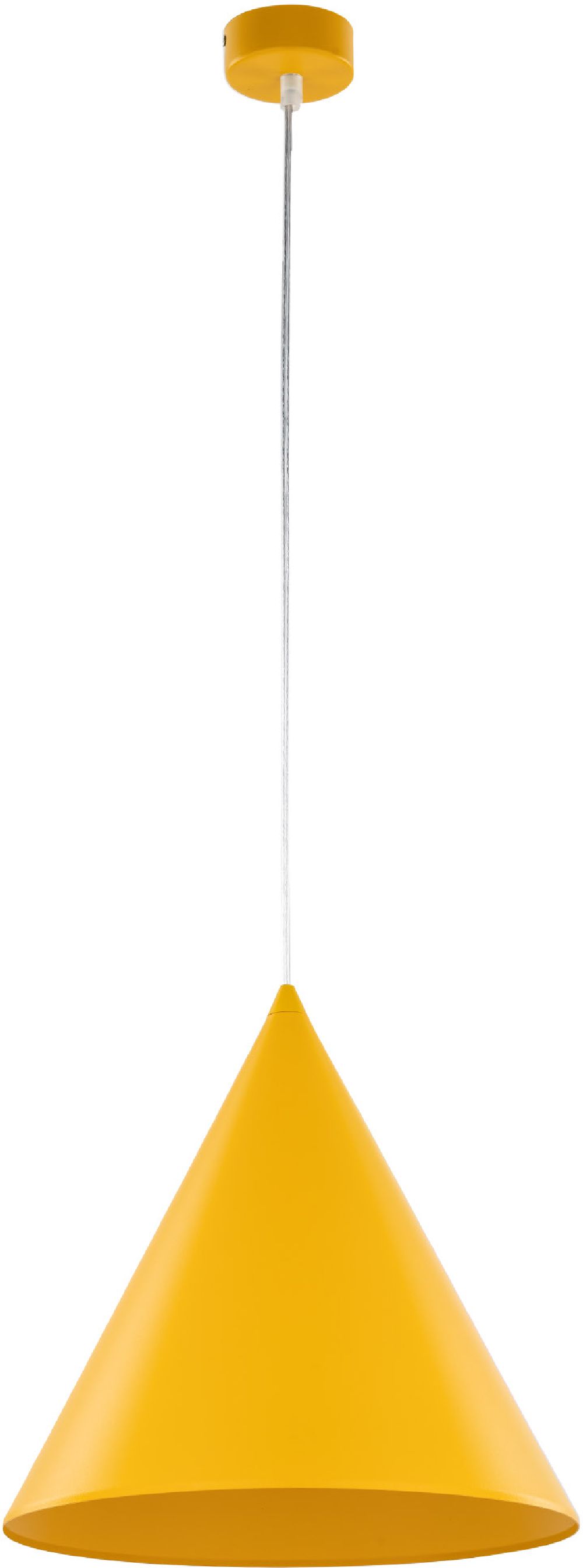 TK Lighting Cono Pendelleuchte 1x15 W gelb 10066