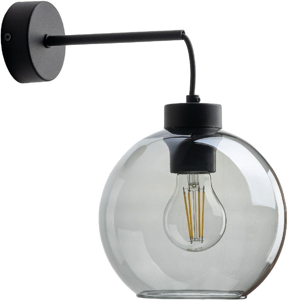 TK Lighting Cubus Wandleuchte 1x15 W schwarz 10243