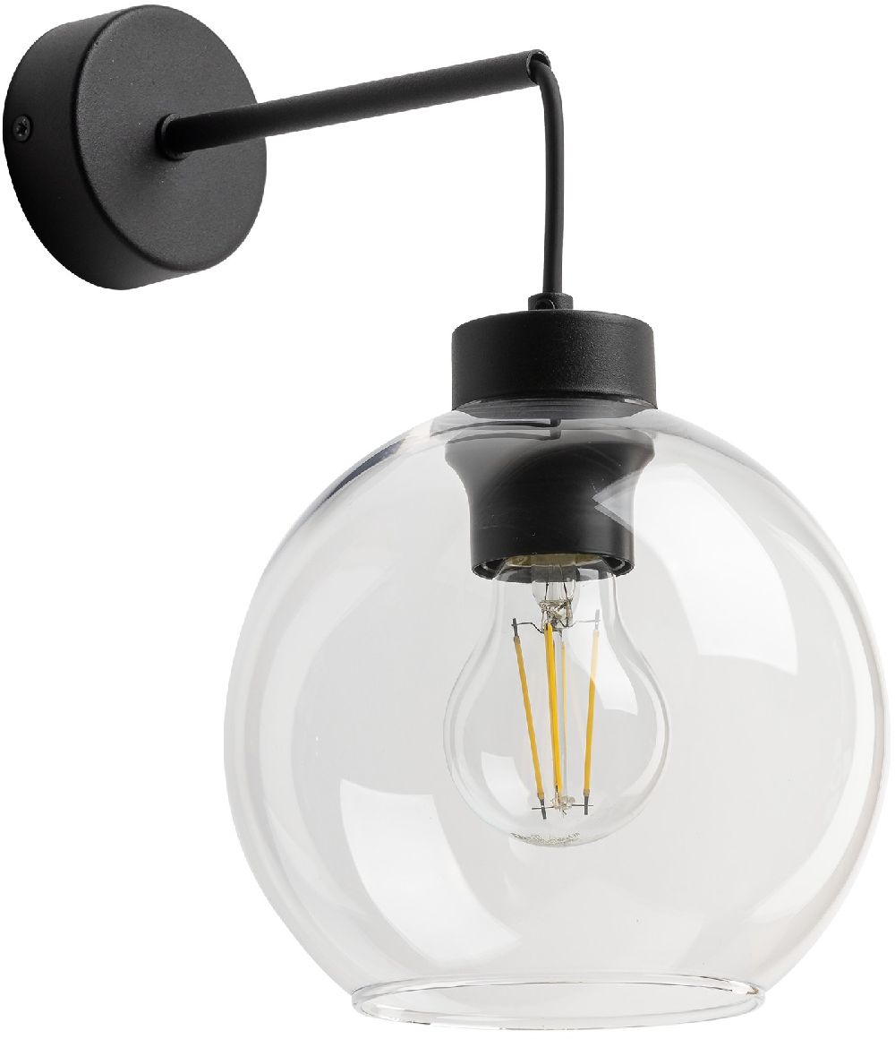 TK Lighting Cubus Wandleuchte 1x15 W transparent 10245
