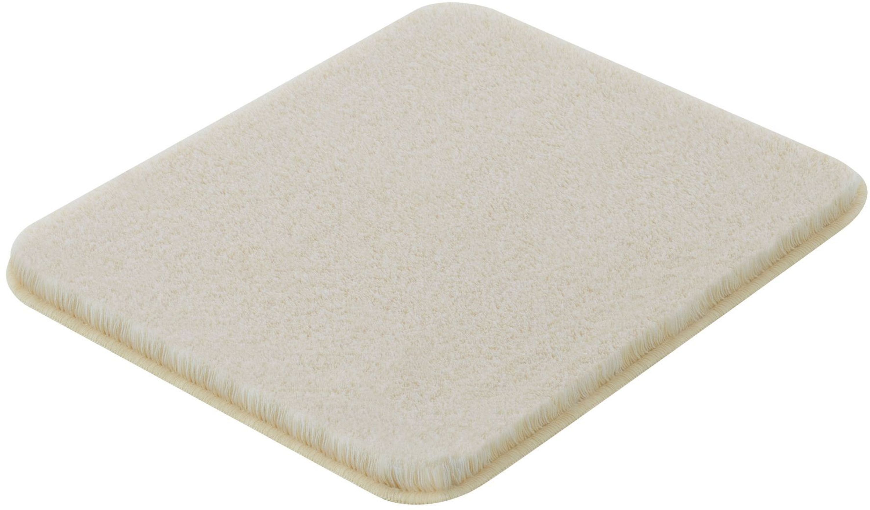 Kleine Wolke Relax Badezimmerteppich 65x55 cm rechteckig beige 5405226539