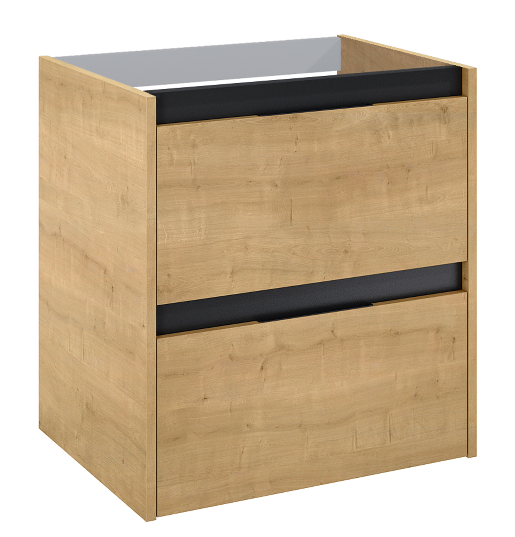 Roca Alpine Kabinett 45.2x58.5x59 cm Unterschrank hängend eiche A857863464