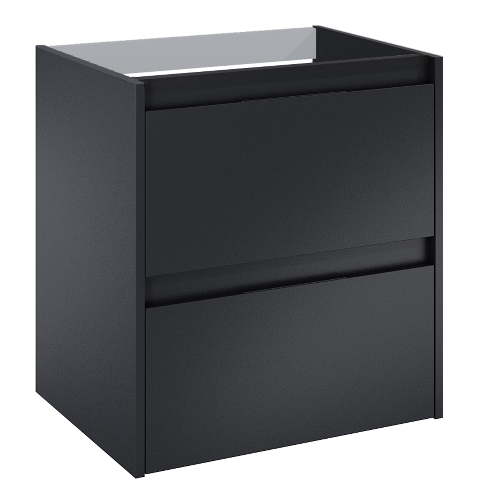 Roca Alpine Kabinett 45.2x58.5x59 cm Unterschrank hängend schwarz A857863532