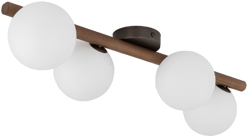 TK Lighting Estera Deckenlampe 4x8 W holz 10270