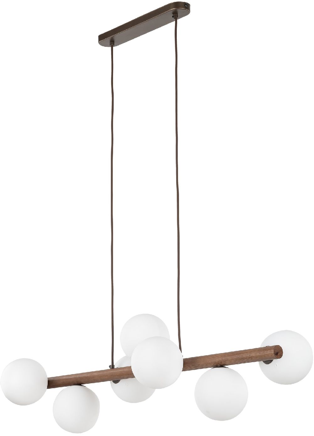 TK Lighting Estera Pendelleuchte x8 W holz 10272