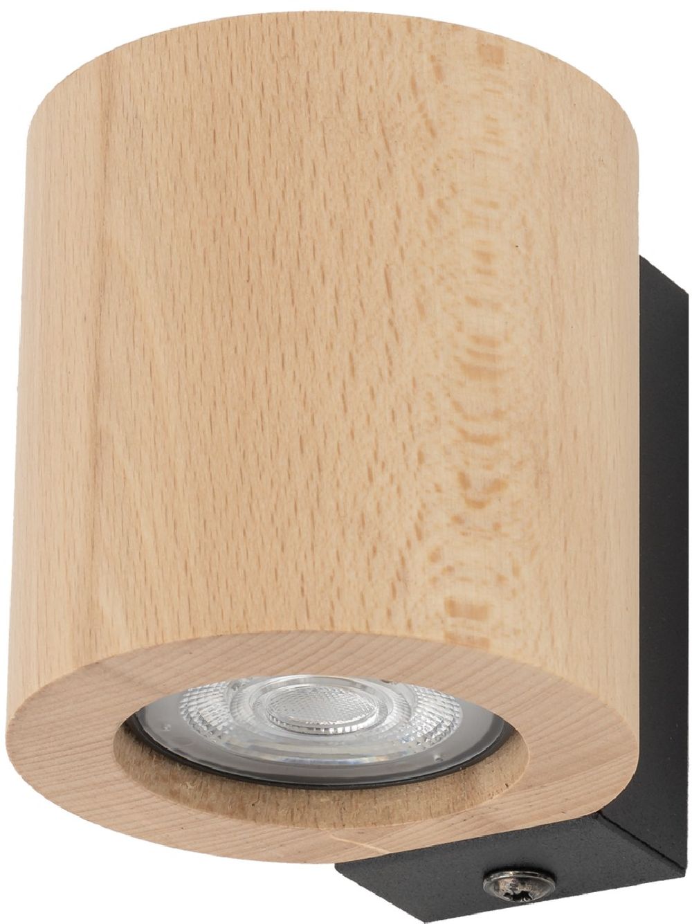 TK Lighting Eve Wandleuchte 1x10 W holz 10197
