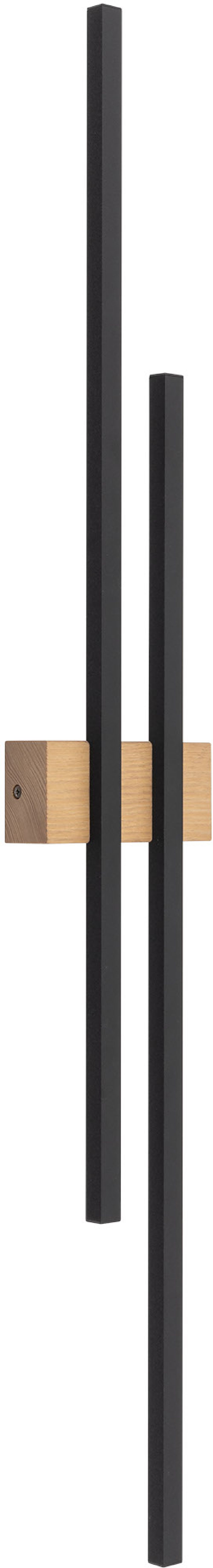 TK Lighting Flash Wandleuchte 2x12 W holz 6416