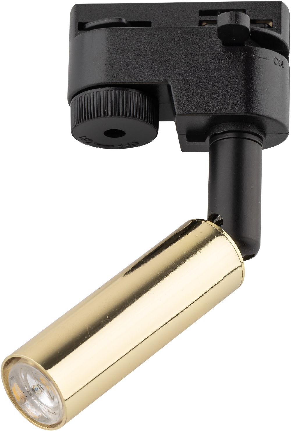 TK Lighting Tracer Lampe für Sammelschienen 1x6 W gold 6616