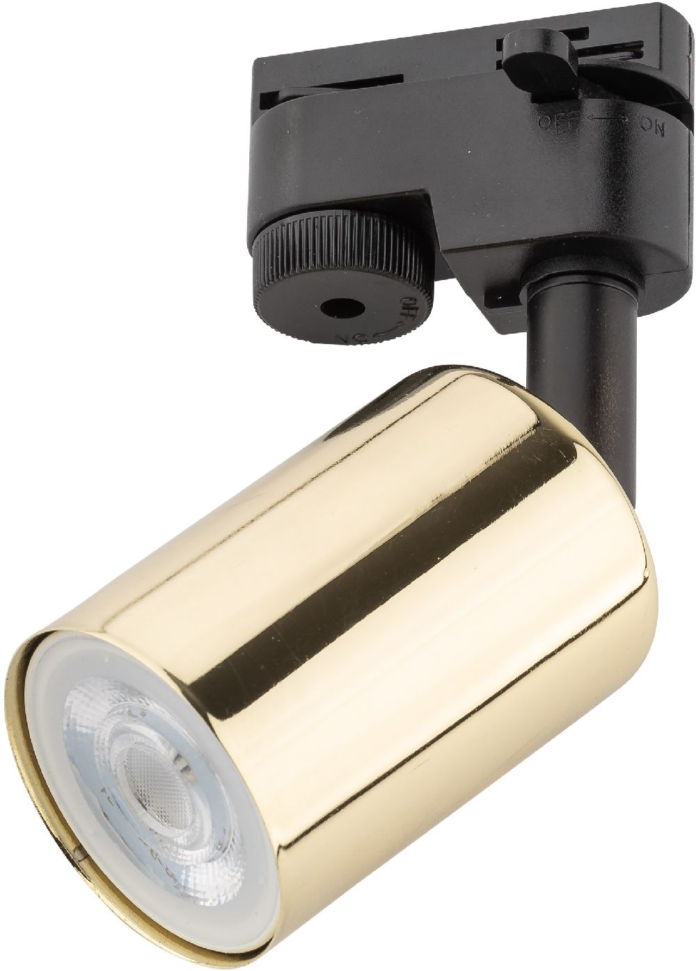 TK Lighting Tracer Lampe für Sammelschienen 1x10 W gold 4921