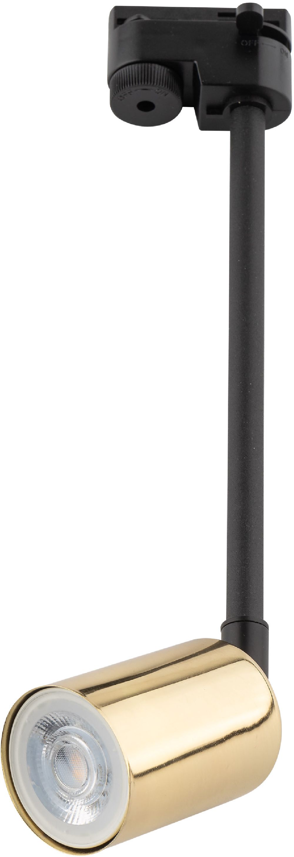 TK Lighting Tracer Lampe für Sammelschienen 1x10 W gold 4920