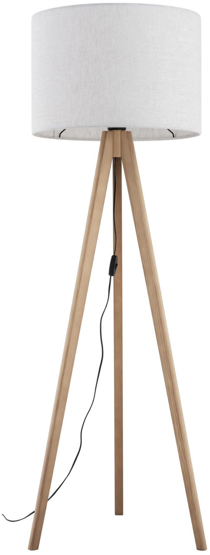 TK Lighting Grand Stehlampe 1x15 W holz 16007