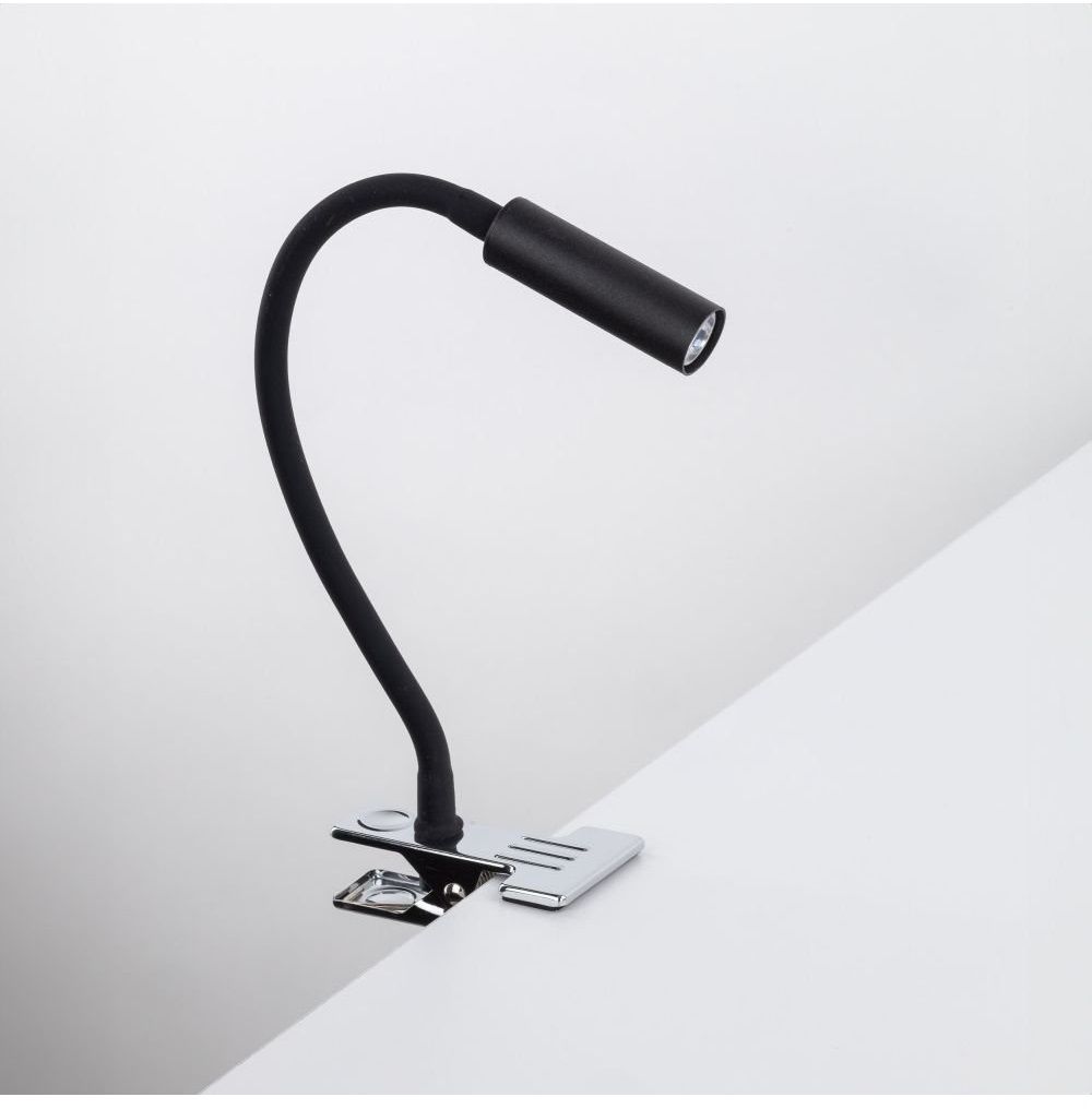 TK Lighting Lagos Tischlampe 1x6 W schwarz-chrom 16025