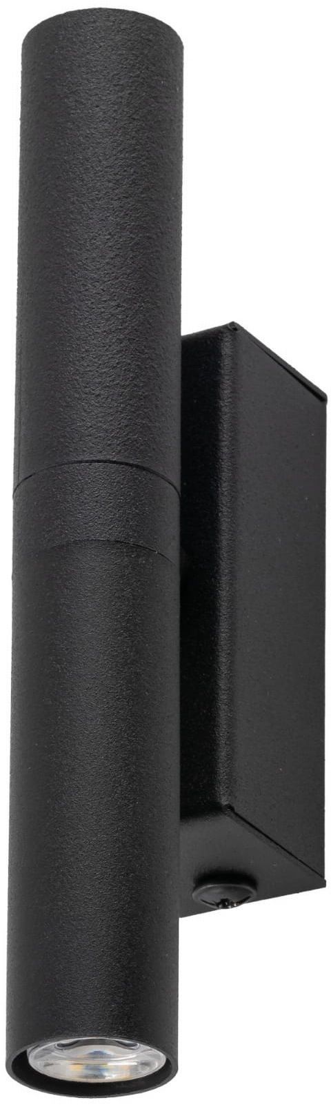 TK Lighting Lagos Wandleuchte 2x8 W schwarz 10184