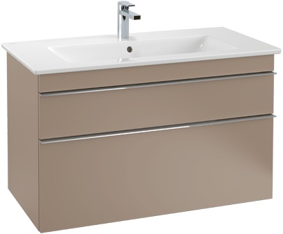 Villeroy & Boch Venticello Kabinett 95.3x50.2x59 cm Unterschrank hängend grau A92601VM