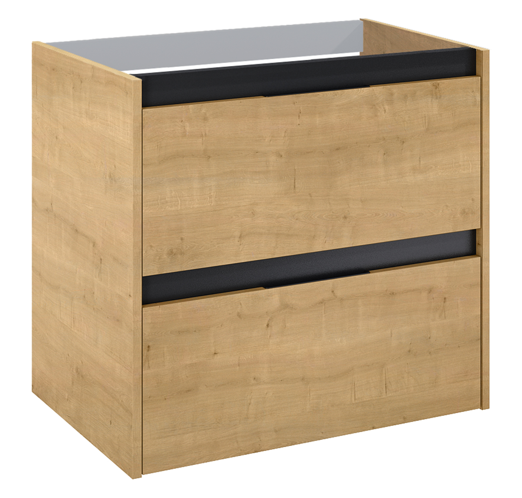 Roca Alpine Kabinett 45.2x68.5x59 cm Unterschrank hängend eiche A857864464