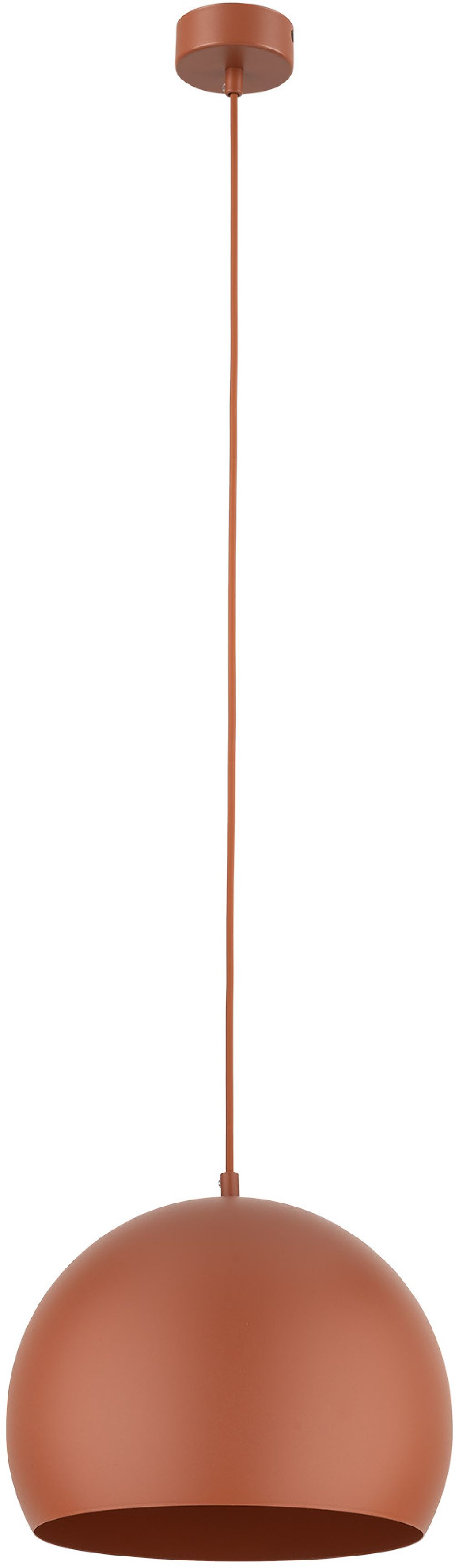TK Lighting Zoe Pendelleuchte 1x15 W rot 10175