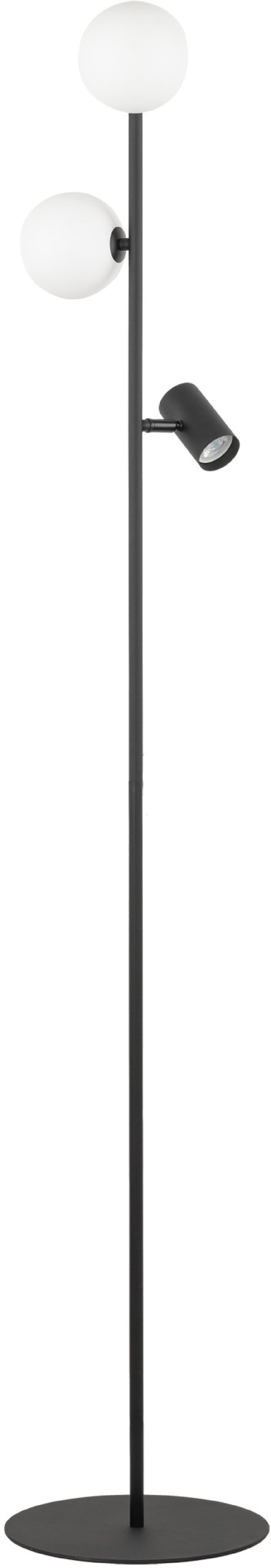 TK Lighting Vox Stehlampe 3x10 W schwarz 16063