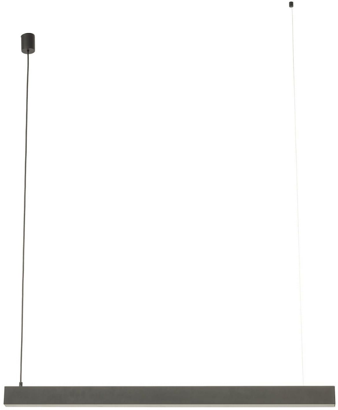 TK Lighting Luxe Pendelleuchte 1x40 W schwarz 18080