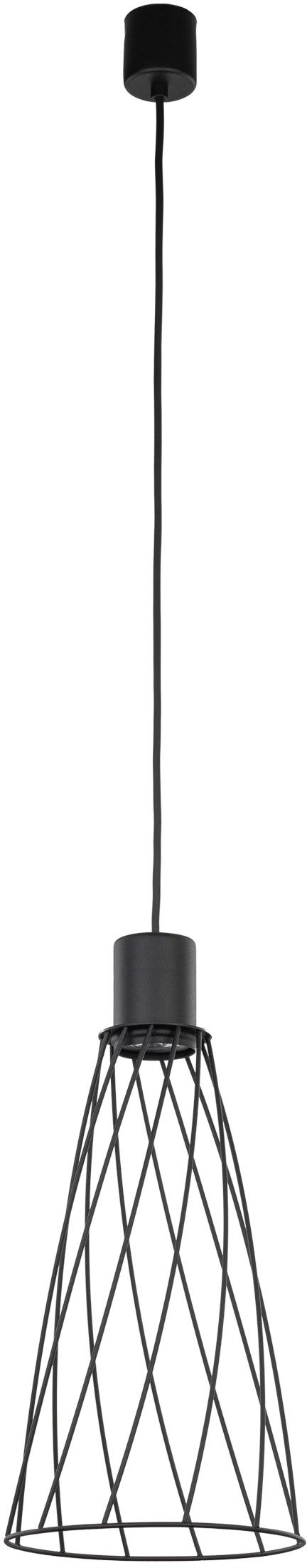 TK Lighting Modesto Pendelleuchte 1x10 W schwarz 10161