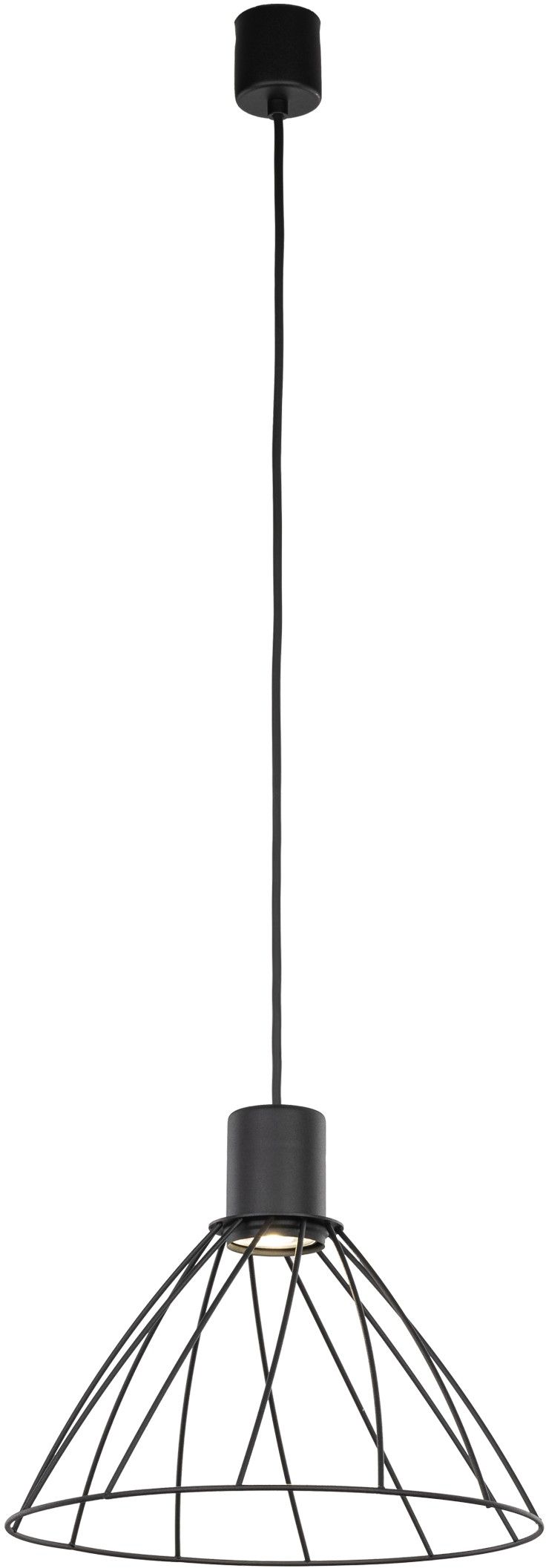 TK Lighting Modesto Pendelleuchte 1x10 W schwarz 10160