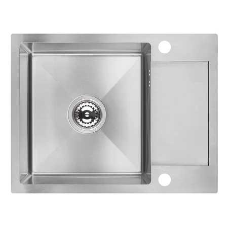 Laveo Marmara stahlspüle 57x44 cm stahl SAM_013T