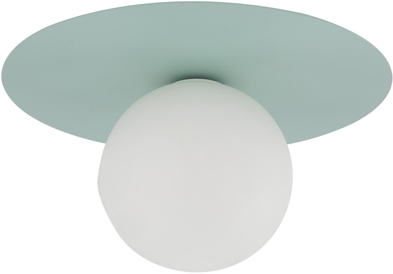 TK Lighting Pixi Wandleuchte 1x8 W weiß-minze 10229