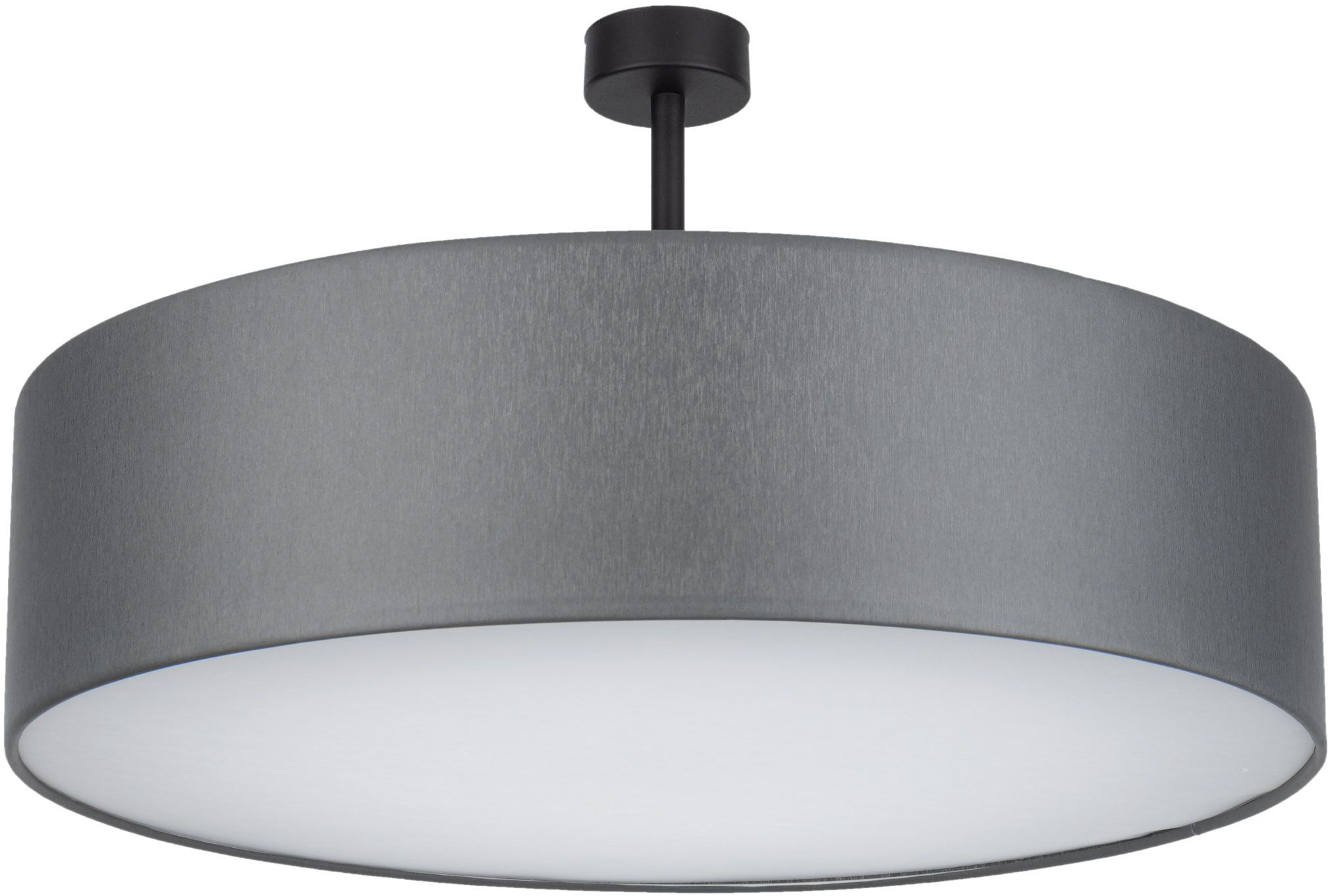 TK Lighting Rondo Deckenlampe 4x15 W weiß-chrom-grau 4239