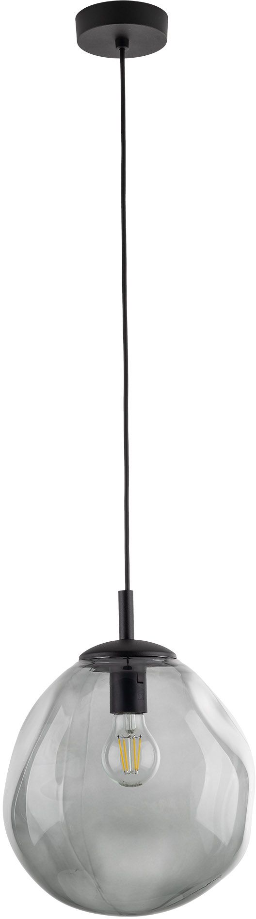 TK Lighting Sol Pendelleuchte 1x15 W schwarz-graphit 10084