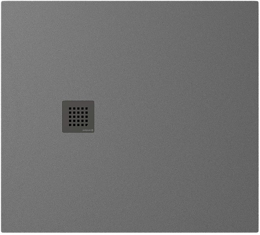 Polysan Treneca Rechteckige Duschwanne 100x90 cm grau 84306.31