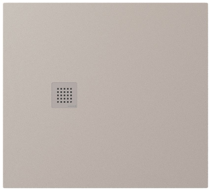 Polysan Treneca Rechteckige Duschwanne 100x90 cm beige 84306.81