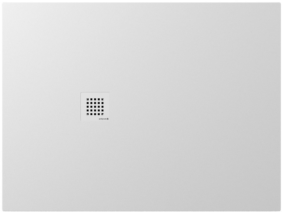 Polysan Treneca Rechteckige Duschwanne 120x90 cm weiß 84307.11